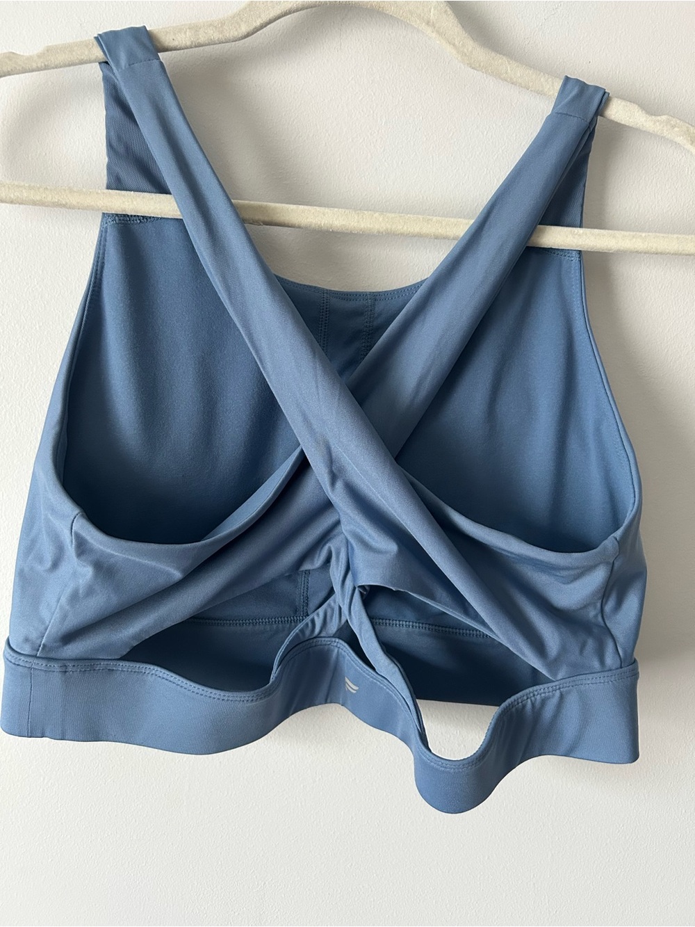Fabletics No Bounce High Support Blue Sports Bra XL - Picture 5 of 8